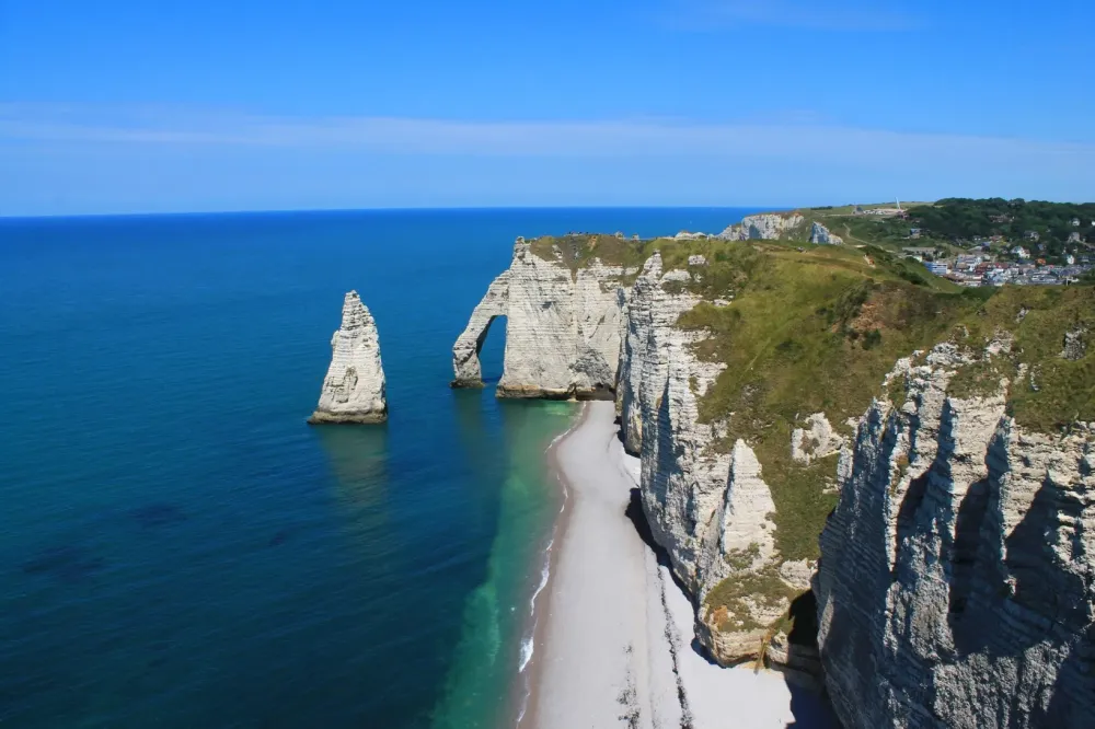 Visite des falaises d'Etretat près de Touques